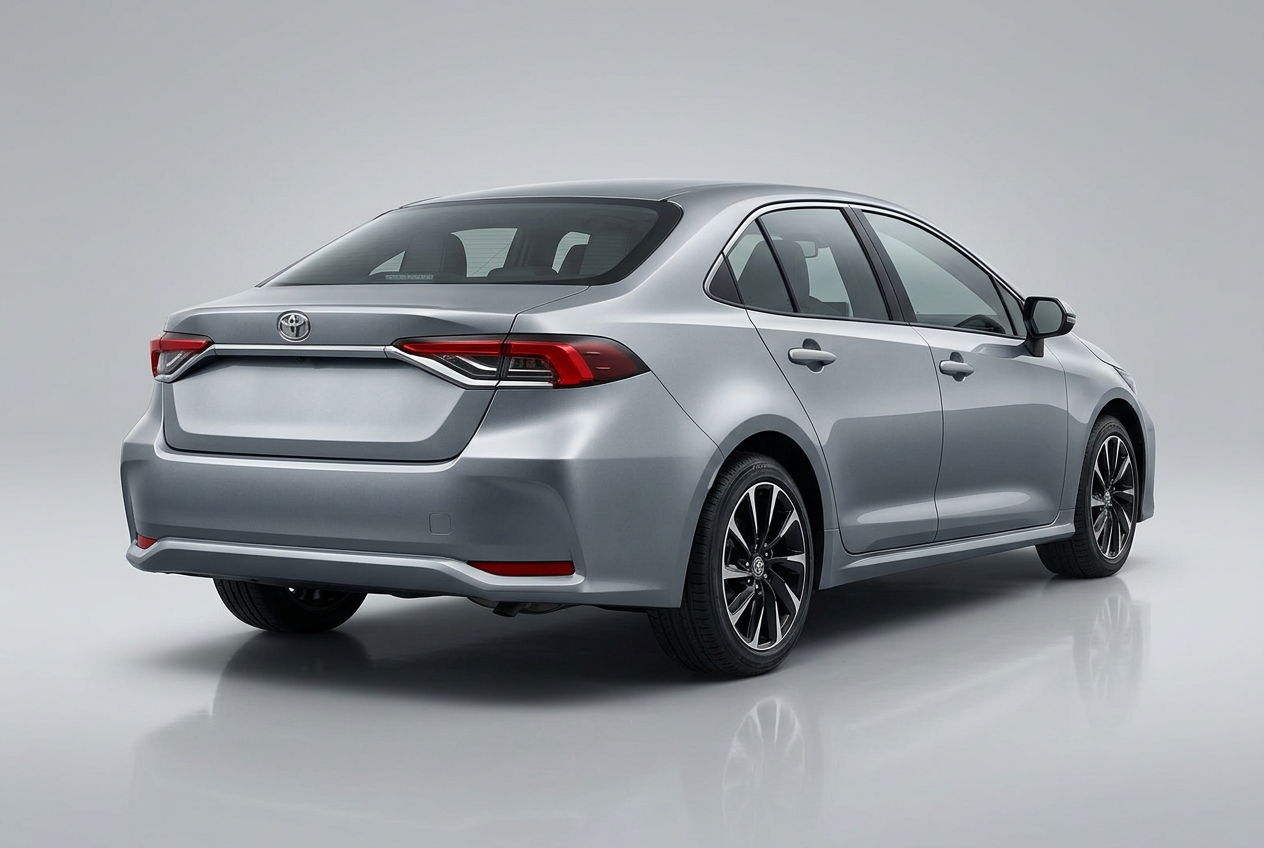Toyota Corolla vista trasera