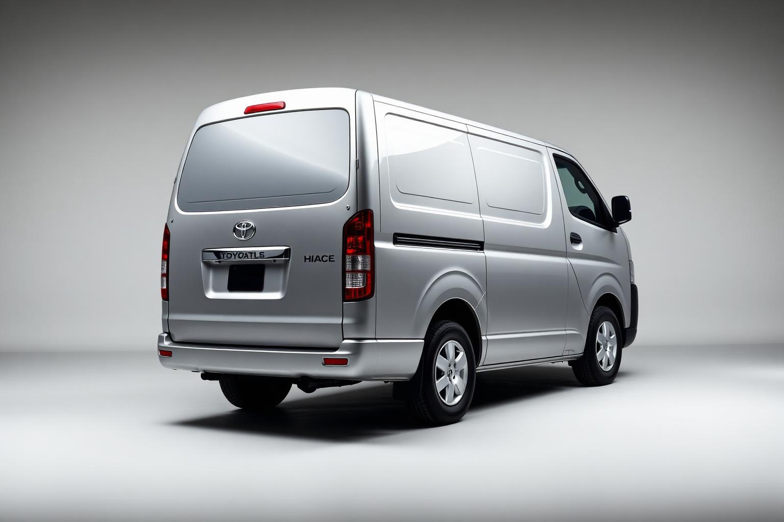 Toyota Hiace tres cuartos trasero