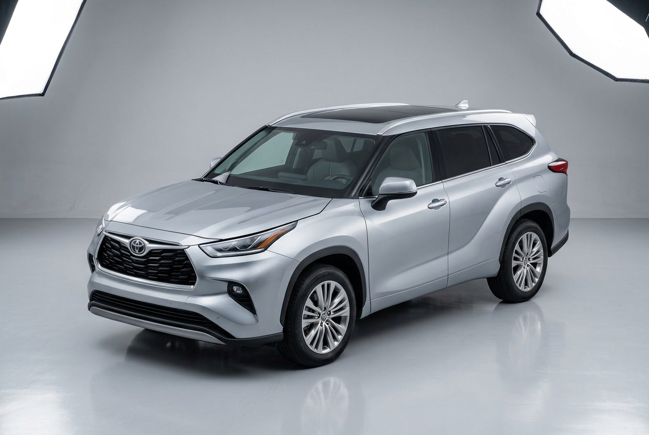 Toyota Highlander tres cuartos frontal