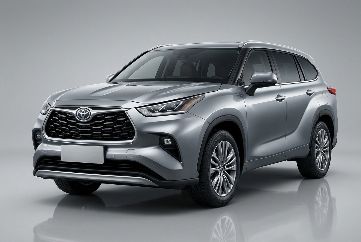 Toyota Highlander vista frontal