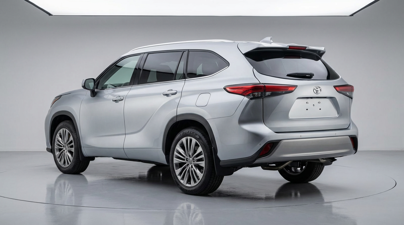 Toyota Highlander tres cuartos trasero