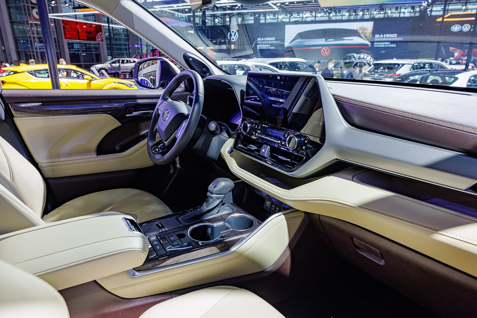 Interior del Toyota Highlander