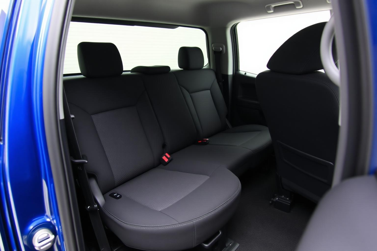 Asientos traseros de la Nissan NP300 Frontier