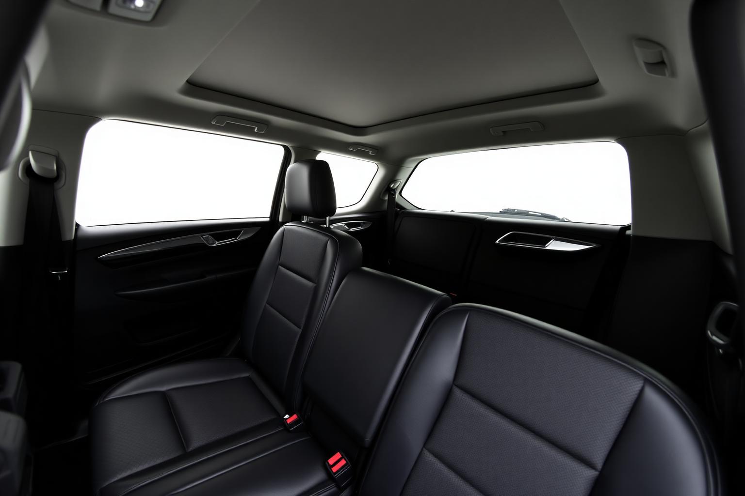 Segunda fila de asientos de la Chevrolet Suburban